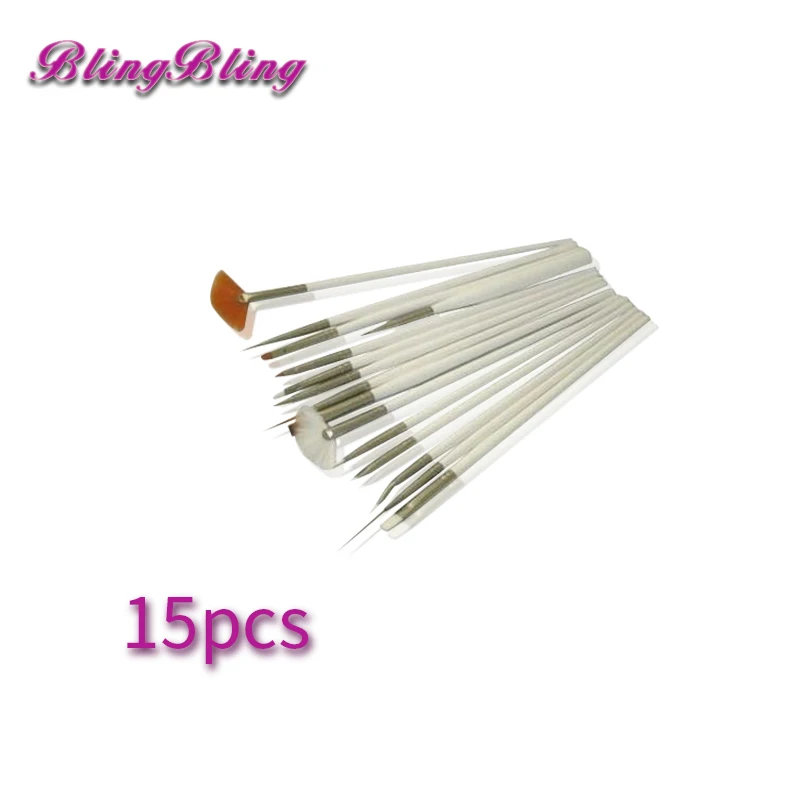 Набор акриловых ногтей Маникюрные наклейки для Стразы 3D ручки кисти рисования