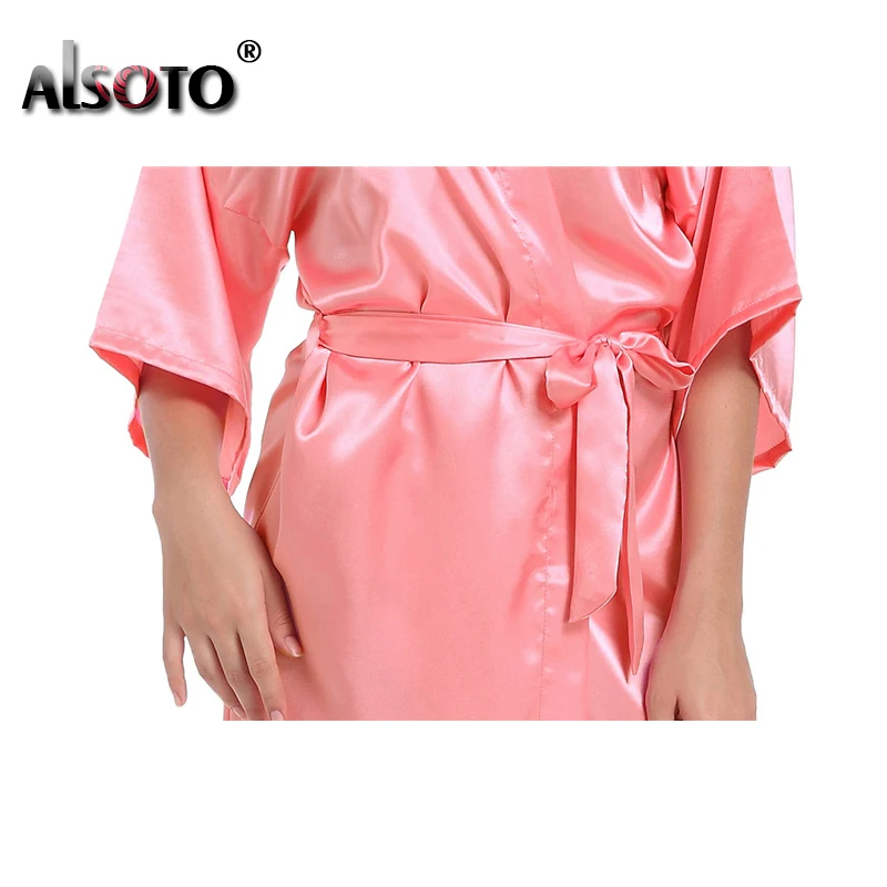 ALSOTO пеньюар сексуальное нижнее белье пижамы тонкий кардиган халат свадебные