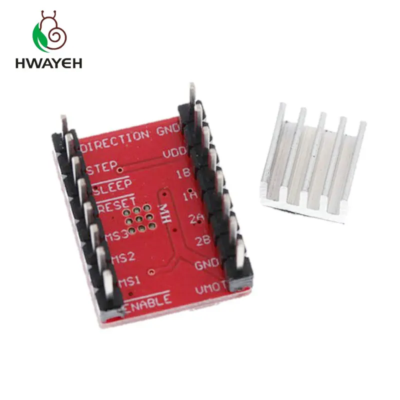 5 шт. модуль драйвера шагового двигателя Reprap A4988 с радиатором совместимый Ramps 1