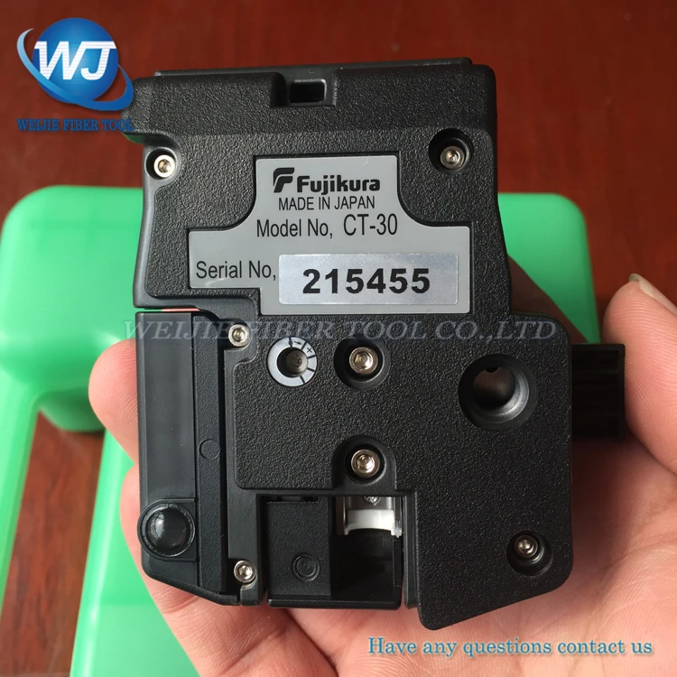 Комплект батарей Fujikura btr-09 CT-30 ct30A волоконный Кливер оптический волоконный Кливер Высокая точность волоконно-оптический резак волоконная резка