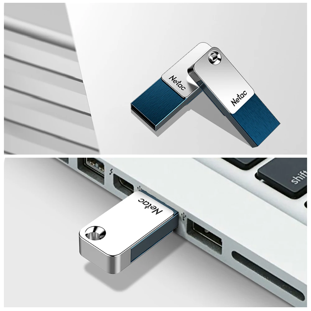 Netac U329 бизнес USB 2 0 флэш диск 16 ГБ 32 64 Гб Rctangle USB2.0 флеш накопитель металлический