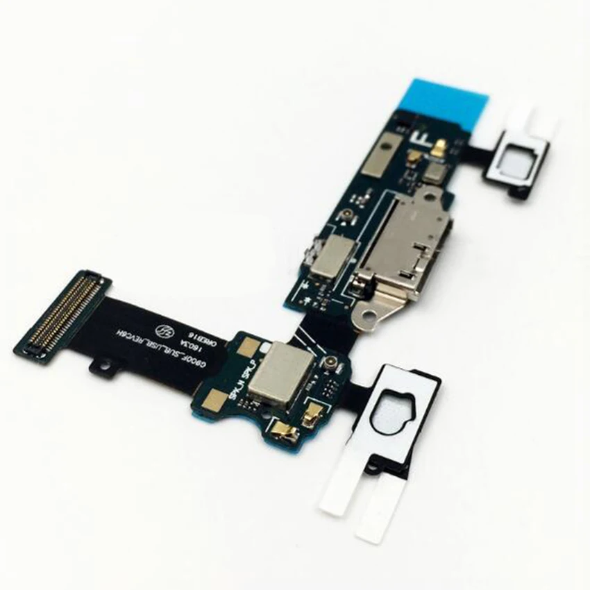 Зарядный порт док-станция USB разъем части гибкий кабель для Samsung Galaxy S5 G900F |