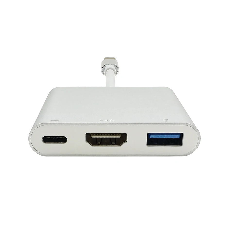 Тип usb C hdmi кабель адаптер с разрешением 4 K Ultra HD USB на HDMI для MacBook samsung Galaxy S8 huawei