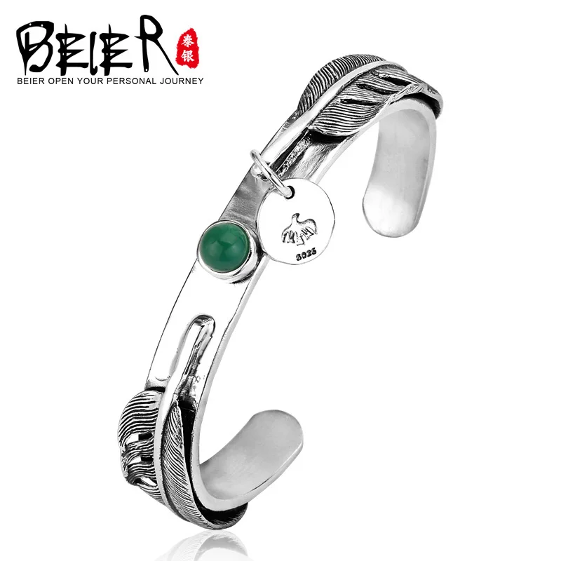 Байер браслет Романтический наивысшего качества романтическое перо с зеленым