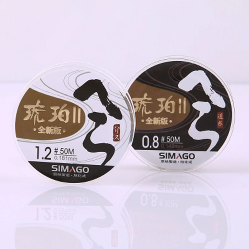 рыбалка аксесуары braided fishing line 100% лидер Фтороуглерод Рыбалка линии Палантин 50