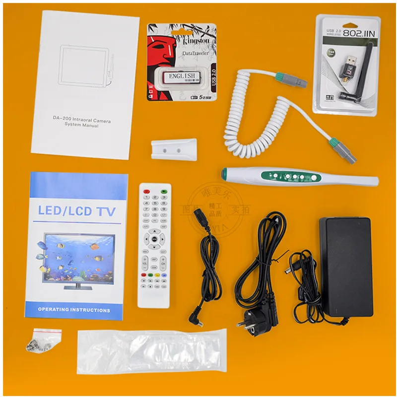 FSVIMEL Dental Oral Camera System Endoscope Integrated Machine with 17 Inch HD/Mutimedia/PC/Wireless