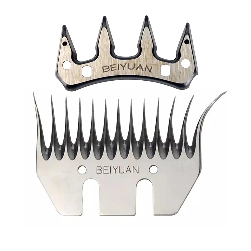 Стрижка для овец с 13 зубьями и прямым лезвием из нержавеющей стали ножницы