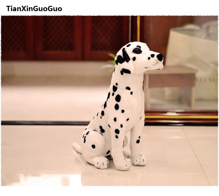 Игрушка плюшевая далматинская примерно 30 см s0932|birthday gift|dalmatian dogdog plush toy |