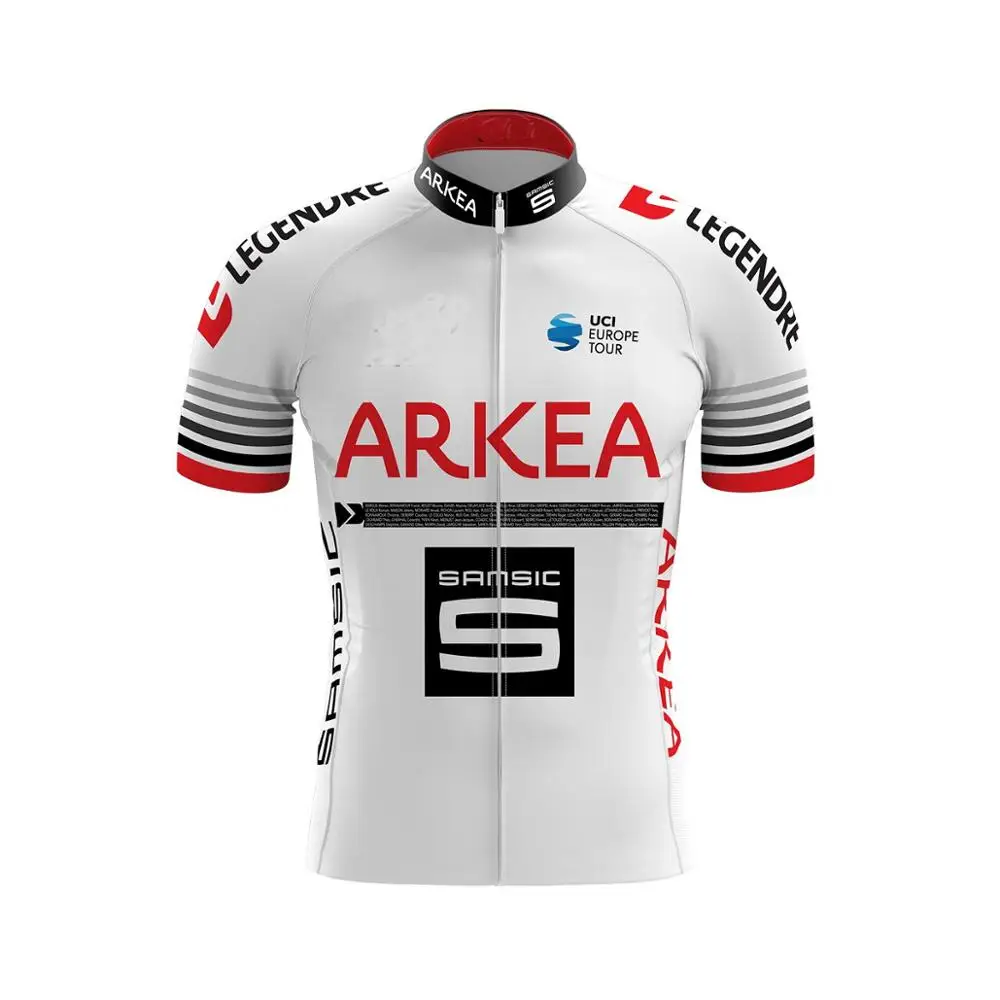 ARKEA SAMSIC PRO с коротким рукавом Велоспорт Джерси летняя одежда для велоспорта ROPA CICLISMO+ нагрудник шорты 3D гелевая накладка с POWER BAND