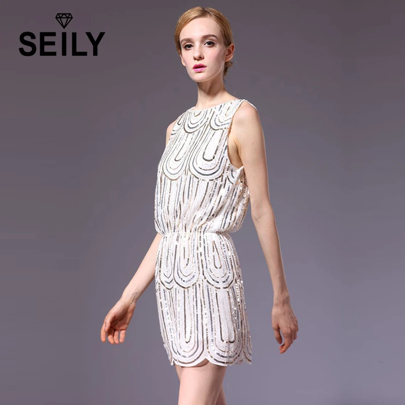 Summer пайетки Dress короткое мини платье женское бэйбидол пляжное летние женские