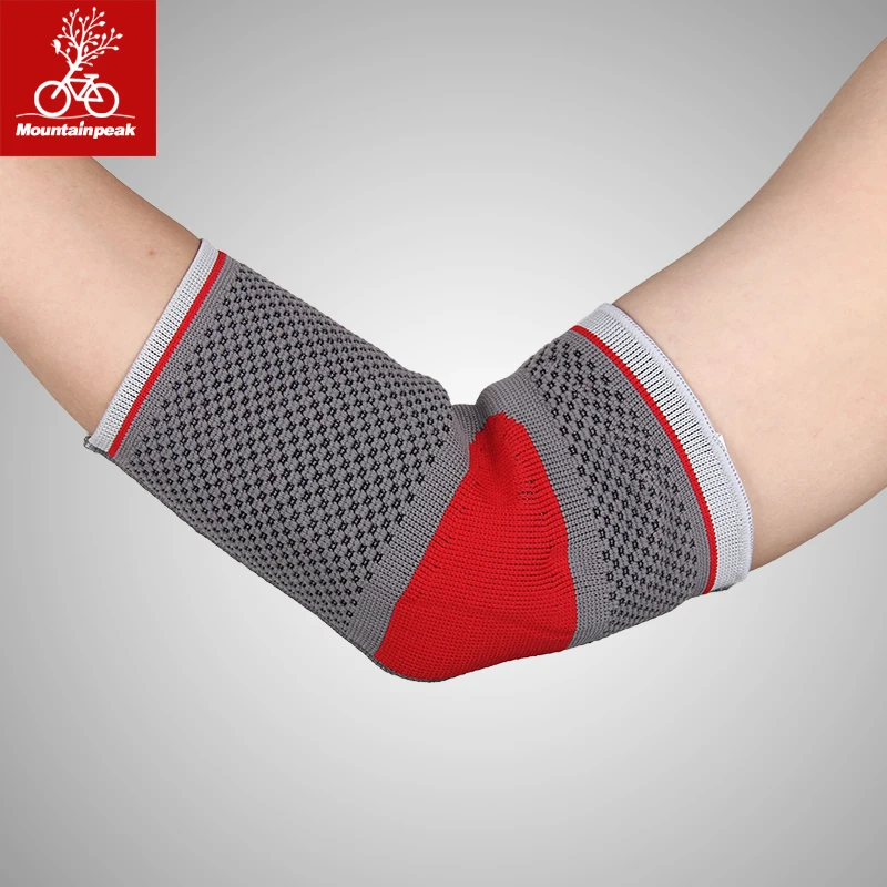 Mountainpeace Motion Silicone Elbow Guard Men Warm Arm Fitness Basketball Badminton Joints Breathable | Спорт и развлечения