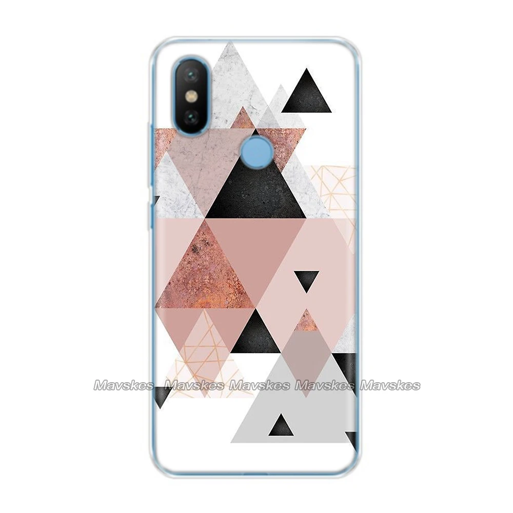 24 Силиконовый чехол для Xiaomi mi A2 Lite, чехол с полной защитой, мягкая задняя крышка из ТПУ для Xio mi A2 Funda A 2 LITE, чехол для телефона s Coque - Цвет: 24