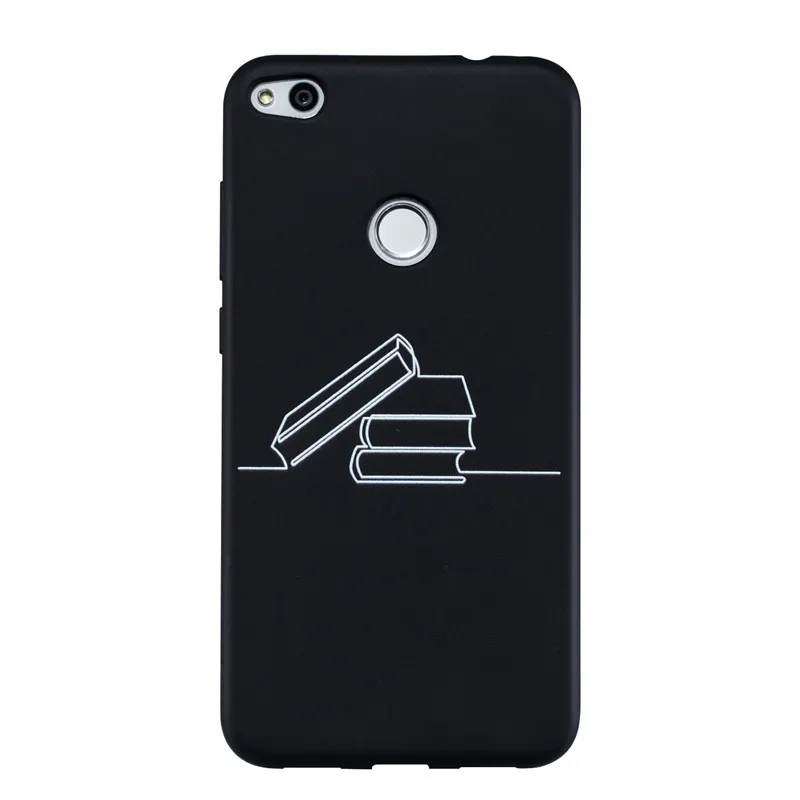 C Huawei P8 Lite Case Huawei P9 Lite Case Silicon Soft TPU Back Cover on for Huawei Honor 8 Lite P9Lite P8Lite P 9 Coque - Цвет: C