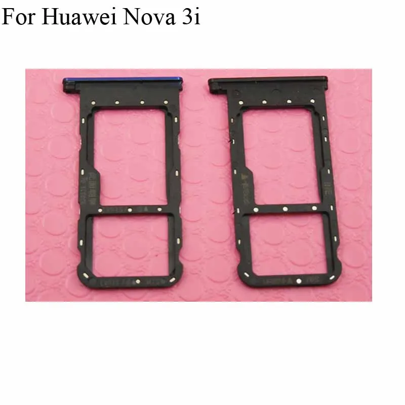 Лоток для SIM карты Huawei Nova 3i 3 i + лоток карт Micro SD Держатель Слот адаптер гнездо Nova3i