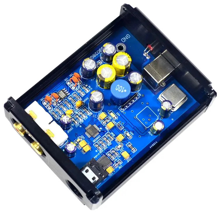 ES9028Q2M SA9023 USB DAC аудио декодер HiFi усилитель наушников PC звуковая карта|Усилители
