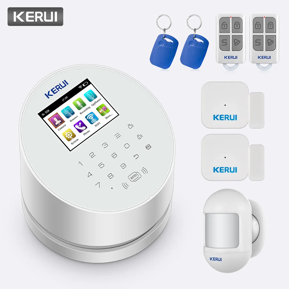 KERUI W2 RFID Мини PIR датчики движения двери приложение дистанционное управление