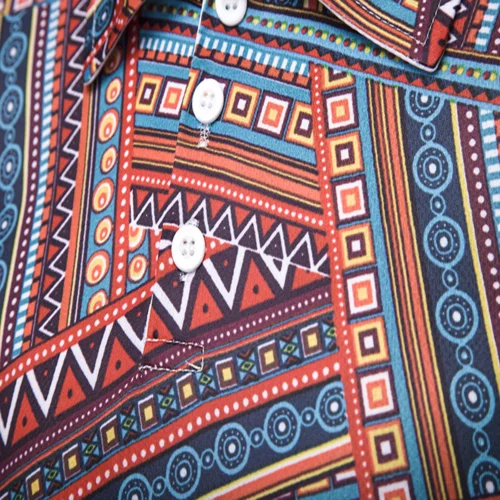 Стильная распродажа мужские Гавайские стильные рубашки с коротким рукавом и