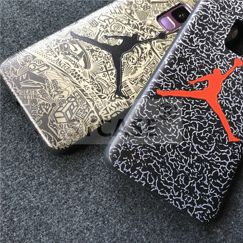 SYCASE прилив бренд летающий человек Иорданский Данк для iphone X 6 S плюс 7 8 Основа