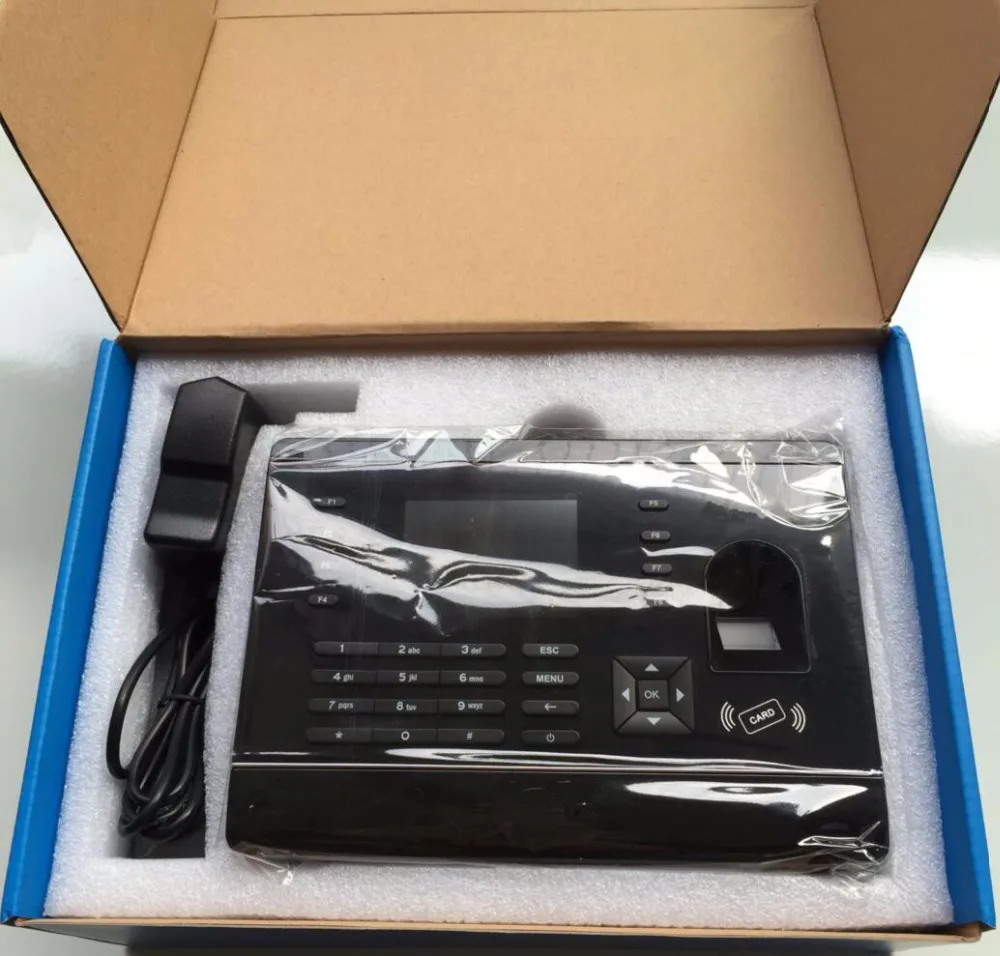 A-C061 ультратонкий дизайн и CRT отпечатков пальцев rfid карты посещаемость времени
