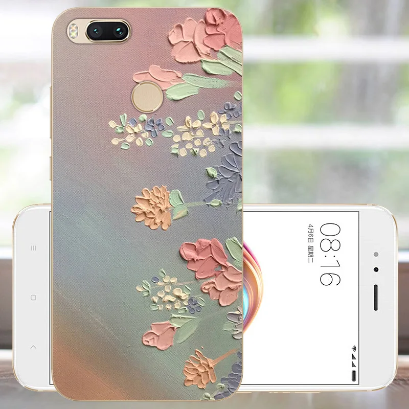Силиконовый мягкий ТПУ чехол MONAEVA для Xiaomi Mi A1 Mia1 Mi5x телефона 5X Прозрачный Xiaom |
