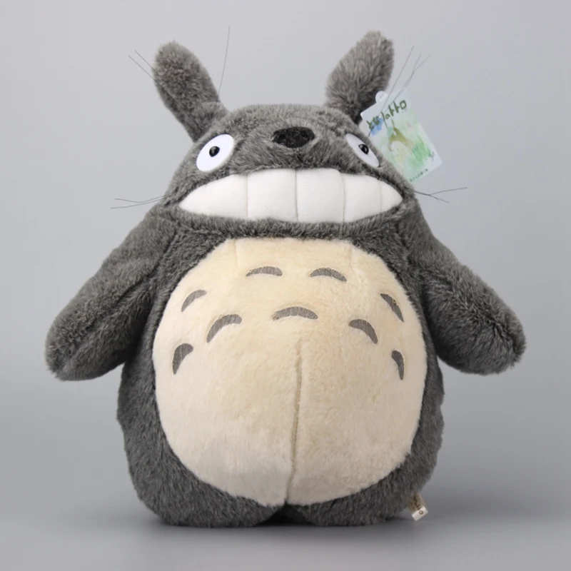 4 styles ghibli miyazaki hayao my neightor totoro kawaii plush toys totoro soft peluche dolls children birthday gift 36 cm free global shipping
