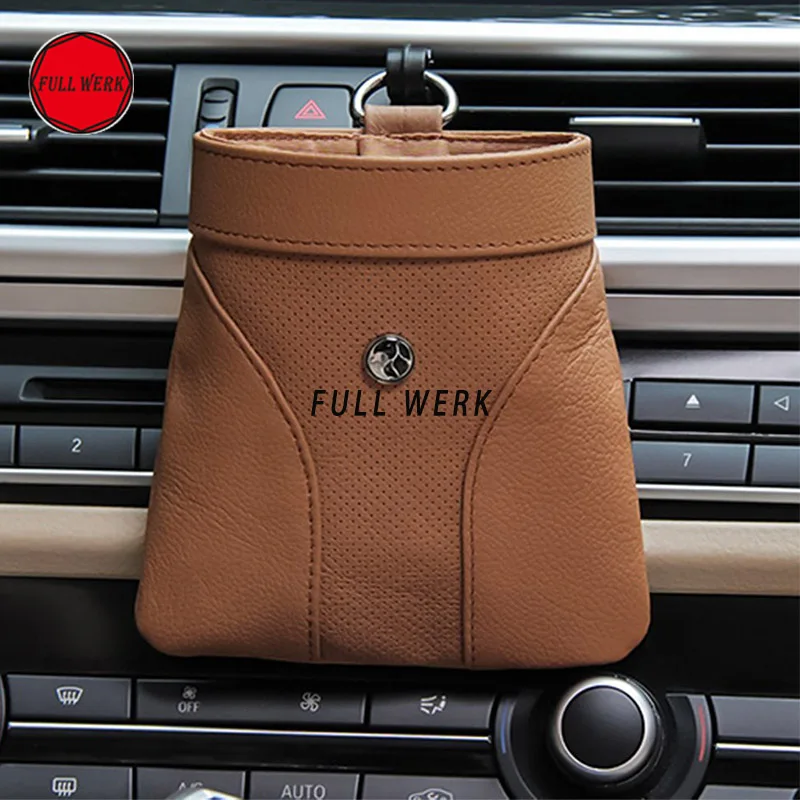 car organizer air vent phone holder pocket storage bag auto organizer storage pocket for iphone cigarette keys coins accessories free global shipping