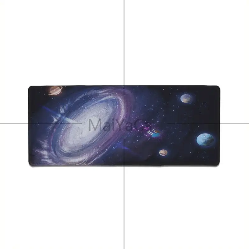 

MaiYaCa New Designs Traveling in outer space Customized laptop Gaming mouse pad Keyboard Smooth mouse pad for lol dota2 cs gamer