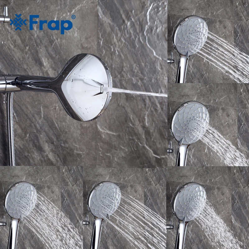Frap новый набор для душа умный Термостатический смеситель Насадка латунный