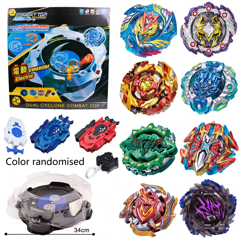 8 шт./компл. электрически вращающийся Beyblade волчок, бейблэйд взрыв игрушки гироскопа диск разрыва гироскоп бей лезвие топ для детей - Цвет: Dian Dong Tao