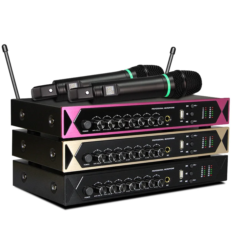 Ручная Беспроводная подставка для караоке домашняя цифровая звуковая