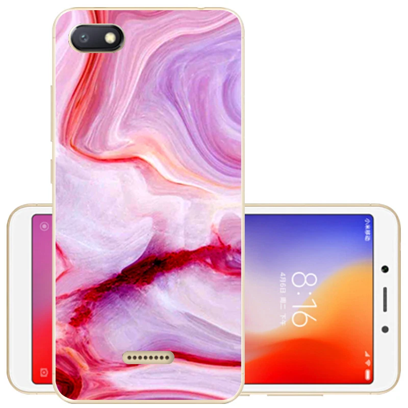 20 For Xiaomi Redmi 6A Case Redmi 6A Case Soft Silicone Back Cover Phone Case For Xiaomi Redmi 6A Redmi 6 A Redmi6A Redmi6 Fundas - Цвет: 20