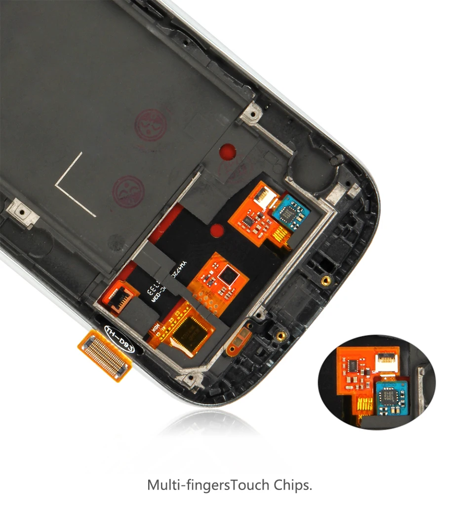 Для samsung Galaxy SIII S3 Neo i9301 i9300i i9308i i9301i ЖК-дисплей сенсорный дигитайзер стеклянная рамка сборка Замена