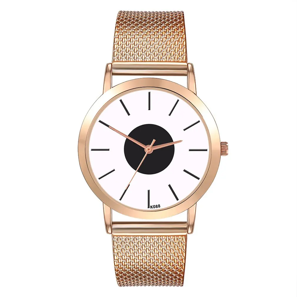 Модные мужские часы бизнес-стиля с большим круглым циферблатом модные ремешком