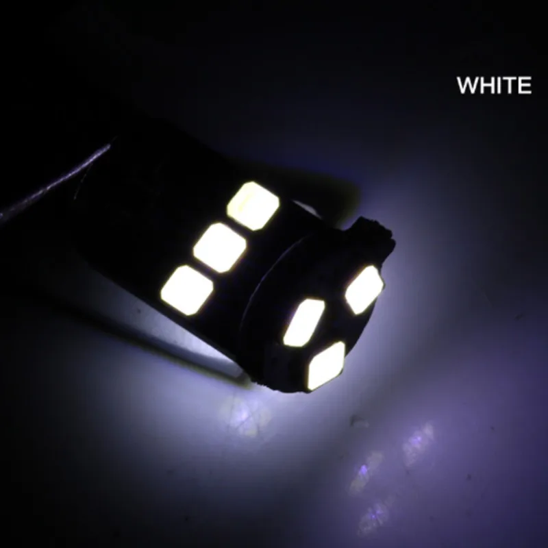 1 шт. BA9S T4W H6W 2835 SMD CANBUS Белый 9 светодиодный автомобиль на танкетке с боковой плафон