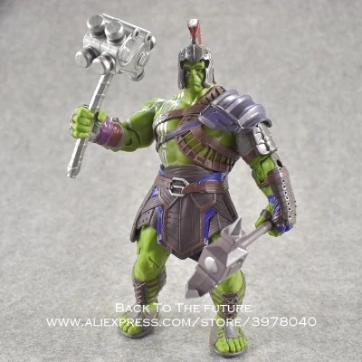 Экшн-фигурка из мультфильма Disney Мстители Marvel 3 Ragnarok Hulk Роберт Брюс 20 см