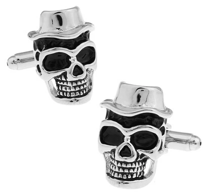 Бесплатная доставка запонки с черепом 11 выбор стиля Винтаж новинка дизайн