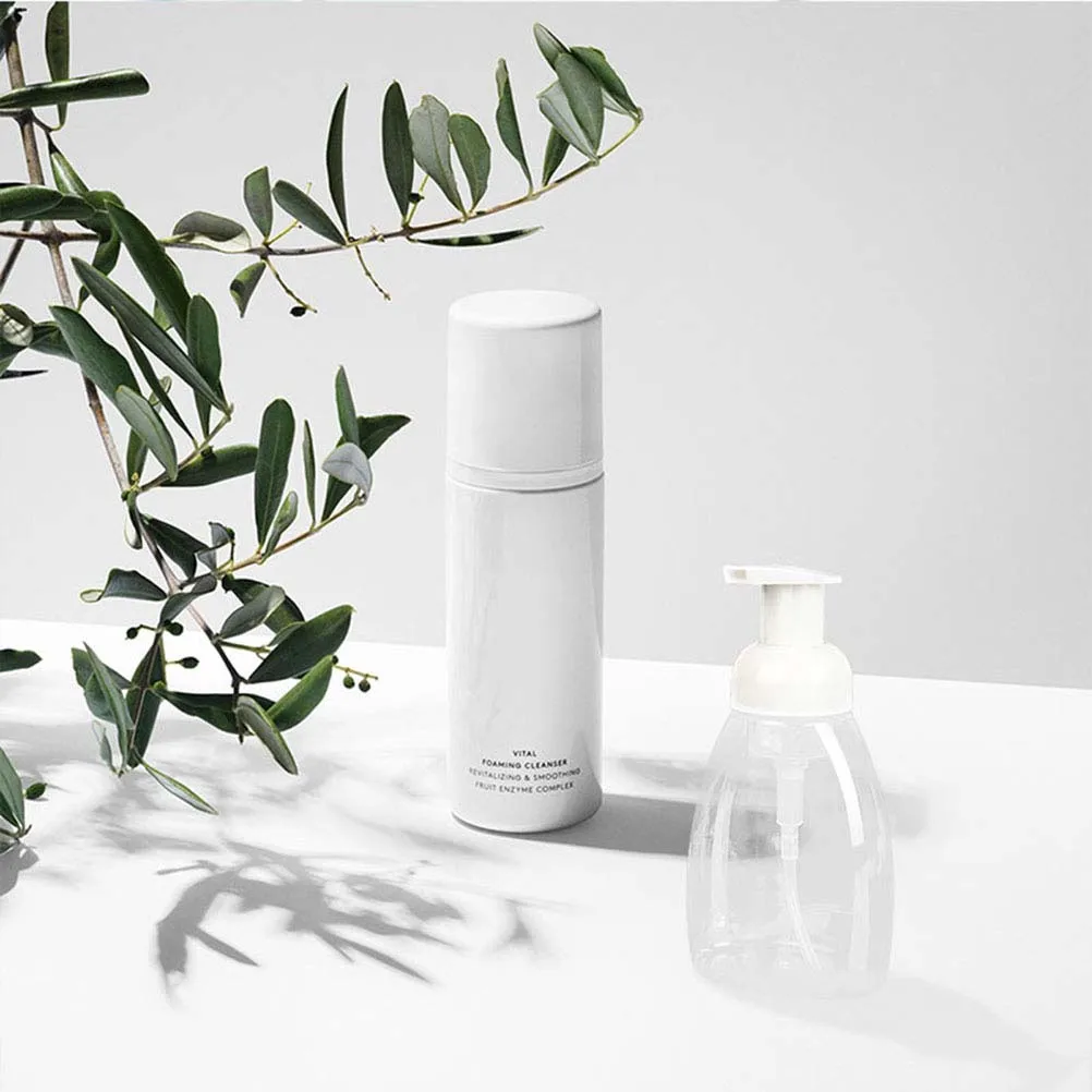 Пластиковый дозатор для жидкого мыла бутылка шампуня и лосьона 300 мл 2