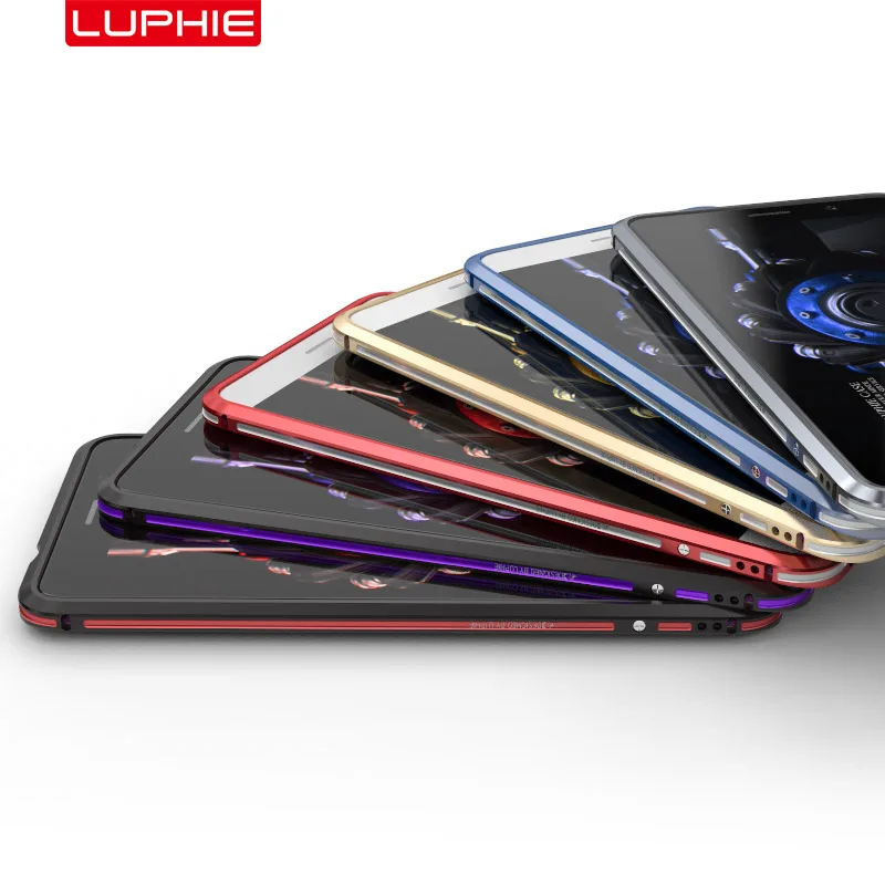 Huawei mate 9 case оригинальный luphie роскошь ультра тонкий алюминиевая рама для huawei mate9