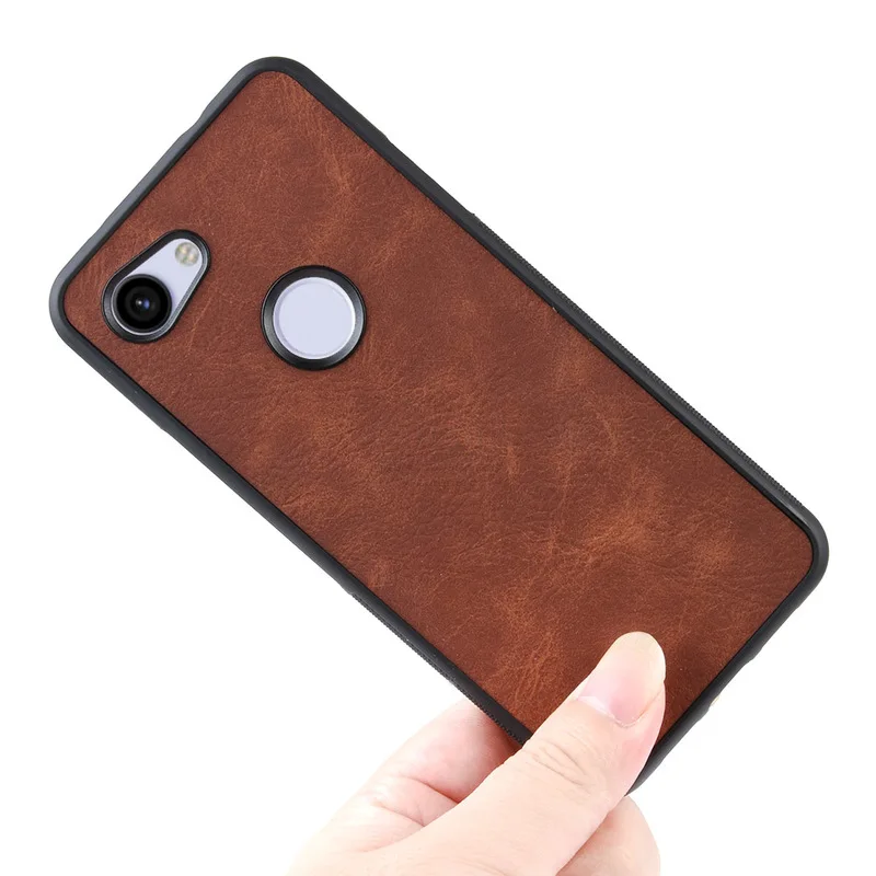 Новая мода обложка на заднюю панель из искусственной кожи для Google Pixel 3A XL