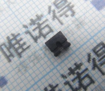 Бесплатная доставка 2000 шт./лот 2 54 мм черный мини перемычка открытого типа для