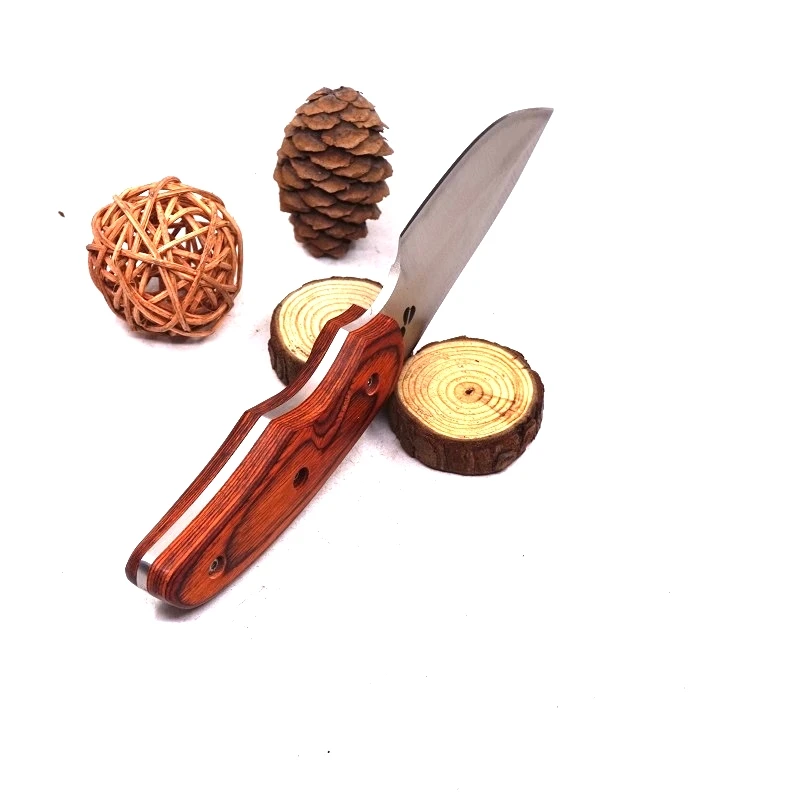 Тактический нож боевой с фиксированным лезвием охотничий оболочкой для