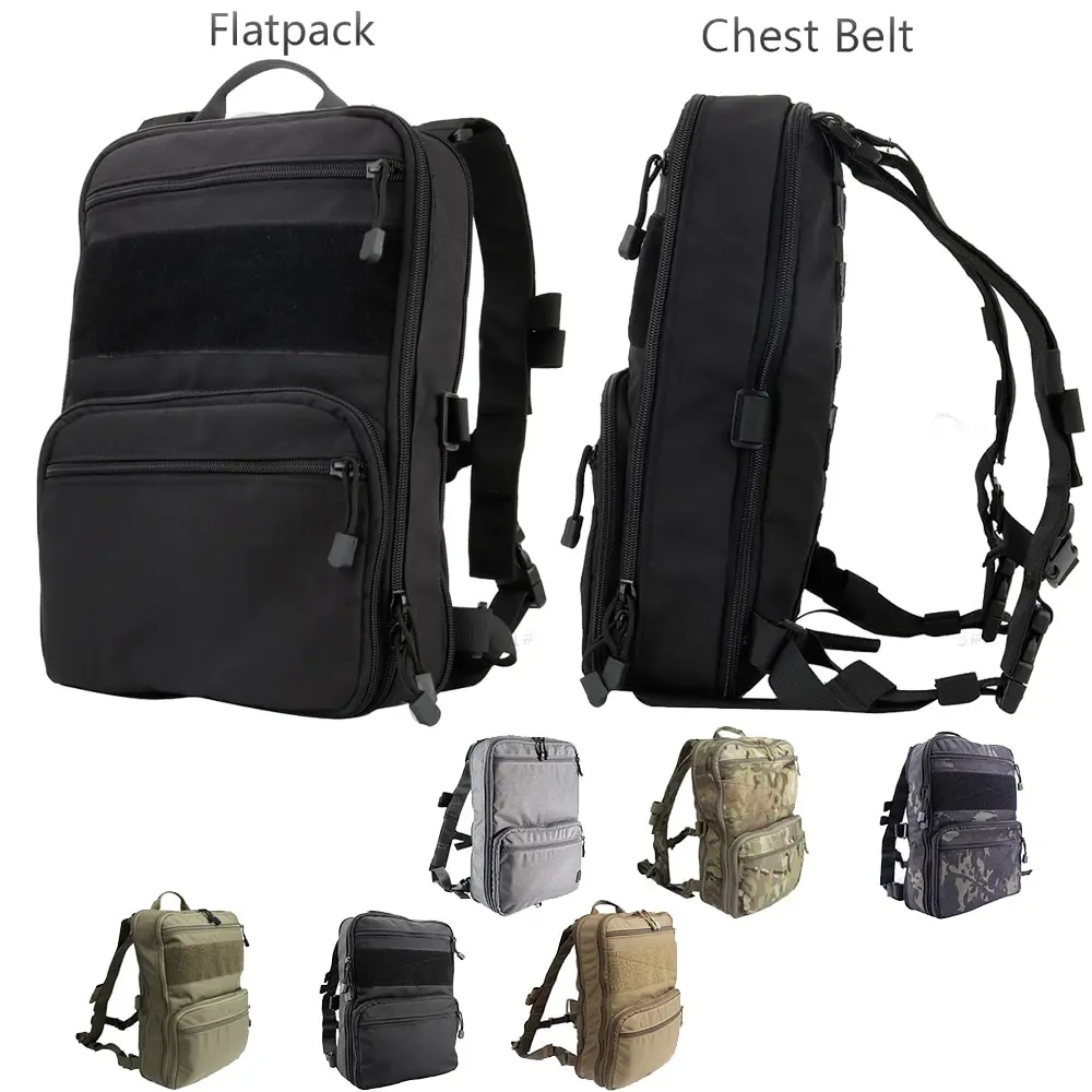 # Flatpack D3 тактический рюкзак сумка для переноски гидратации Molle Сумка страйкбола