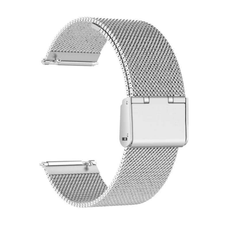 Сетчатый ремешок из нержавеющей стали для Fitbit Versa Ремешки наручных часов