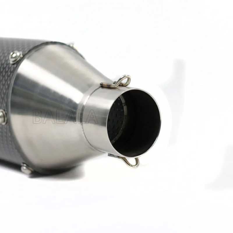 51 мм универсальный глушитель выхлопной трубы мотоцикла Модифицированная труба