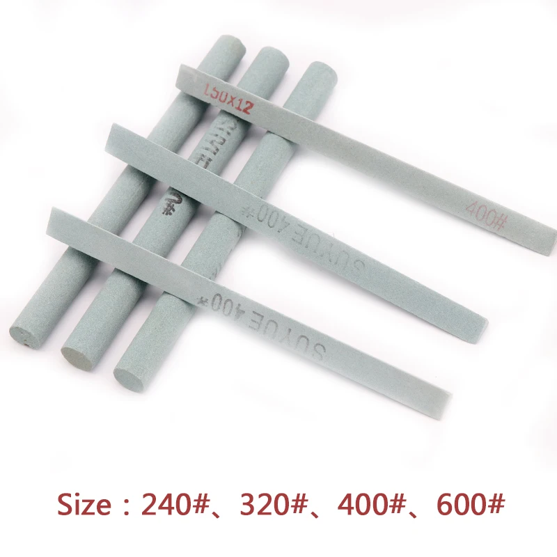 1 шт. зеленый карбид кремния масляный точильный камень песчаный перекат