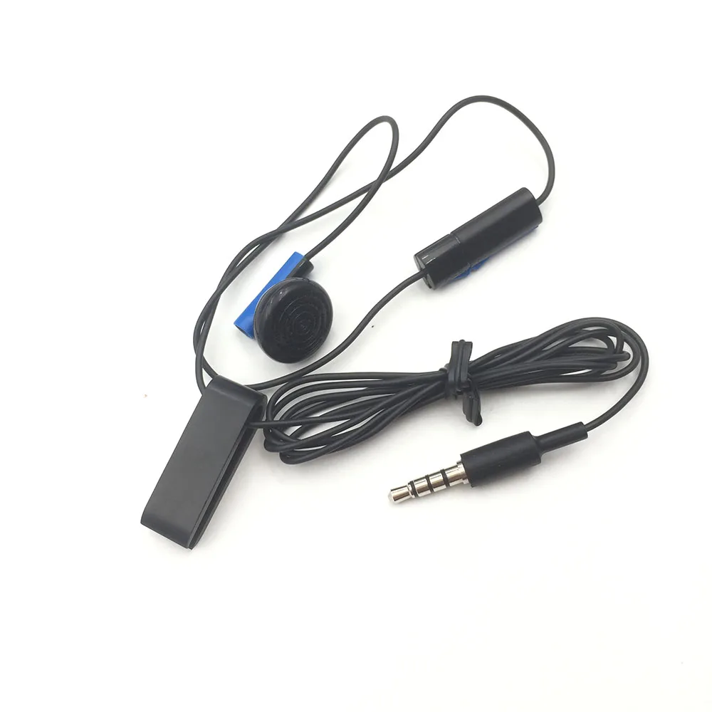 Проводные наушники для sony Blue Mono гарнитура для PS4 наушники односторонний ухо Jack W/Mic Swicth