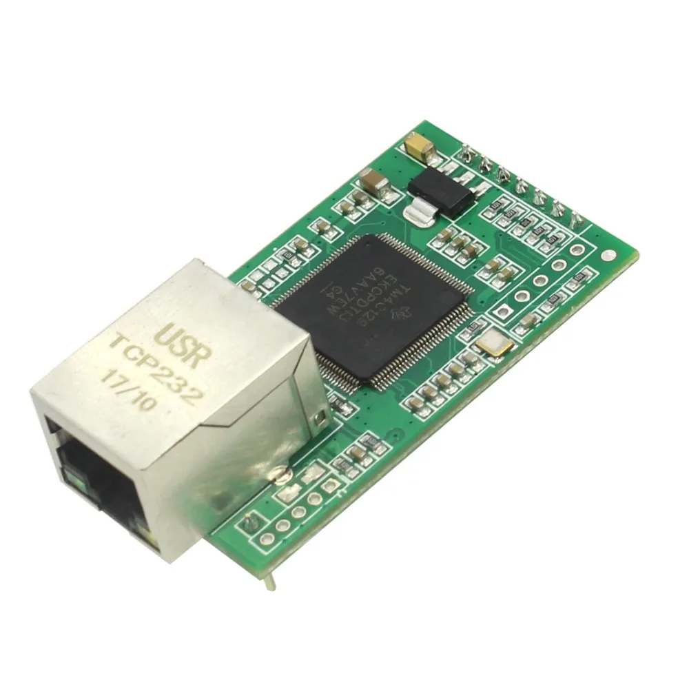 USR-TCP232-E2 контактный тип последовательный UART ttl в LAN Ethernet модуль- 2 последовательных порта Q00226