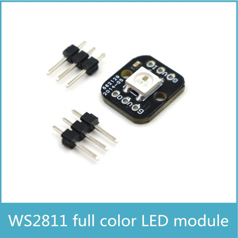 3 шт. ws2811 Светодиодный WS2811 полноцветный светодиодный модуль для Arduino|module cards|module