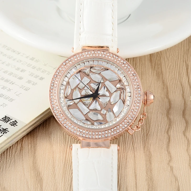 Montre Femme легкие экстравагантные машали часы со стразами модельные Часы Vogue