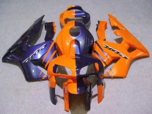 Инжекционная форма обтекатель комплект для CBR600RR F5 05 06 CBR 600RR 2005 2006 CBR600 Оранжевый